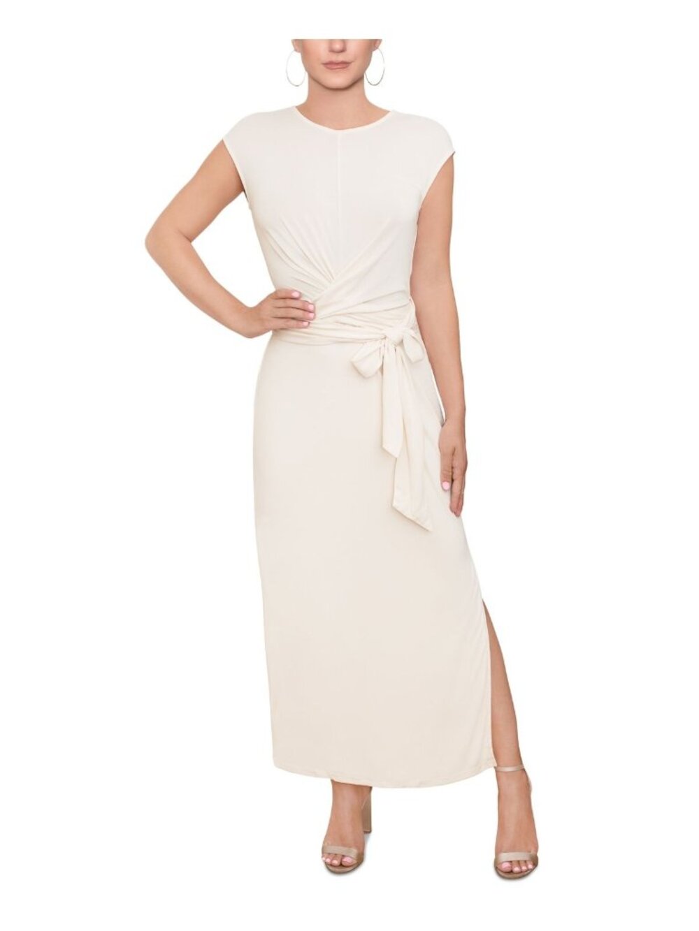 RACHEL RACHEL ROY Womens Crew Neck Full-Length Party Dress Ivory Size XL NWT
